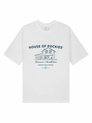 Obrázek produktu Pockies Tričko 'H.O.P' tmavě zelená / bílá