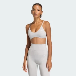 Obrázek produktu Podprsenka Optime Essentials Workout Shine Light Support Adidas Grey Two