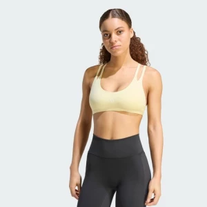 Obrázek produktu Podprsenka slehkým zpevněním Optime Workout Strappy Adidas Dual Yellow