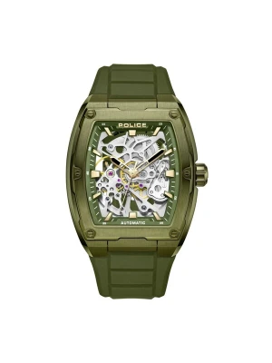 Obrázek produktu POLICE Analogové hodinky 'Automatic watch Skeletor' zelená