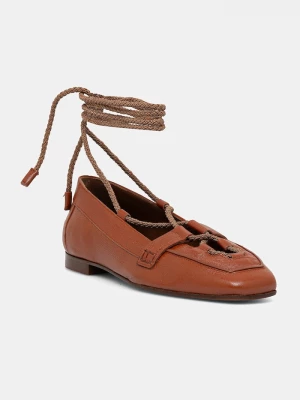Obrázek produktu Pollini baleríny kožené hnědá