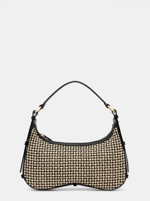 Obrázek produktu Pollini hobo kabelka dámská pletená béžová