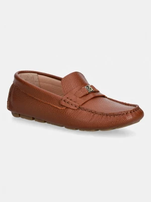 Obrázek produktu Pollini Kožené mokasíny Pollini hnědá