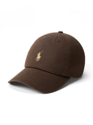 Obrázek produktu Polo Ralph Lauren baseballová čepice dámská bavlněná hnědá