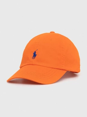 Obrázek produktu Polo Ralph Lauren baseballová čepice dámská bavlněná oranžová