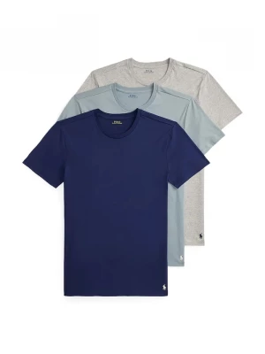 Obrázek produktu Polo Ralph Lauren basic tričko pánské bavlněné 3-pack námořnická modř