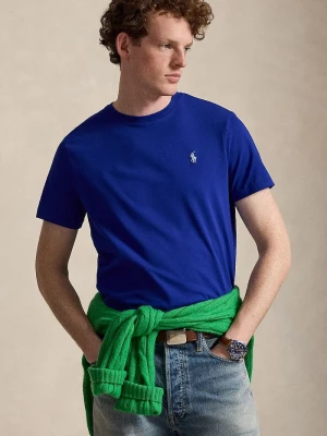 Obrázek produktu Polo Ralph Lauren basic tričko pánské bavlněné fialová
