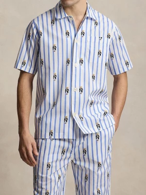 Obrázek produktu Polo Ralph Lauren Bavlněná pyžamová košile Polo Ralph Lauren modrá