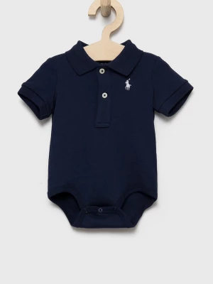 Obrázek produktu Polo Ralph Lauren Bavlněné kojenecké body námořnická modř