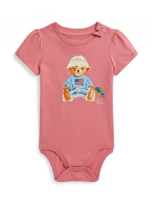 Obrázek produktu Polo Ralph Lauren Bavlněné kojenecké body Polo Ralph Lauren růžová