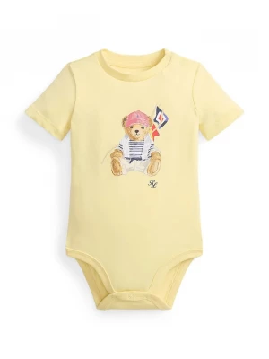 Obrázek produktu Polo Ralph Lauren Bavlněné kojenecké body Polo Ralph Lauren žlutá