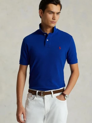Obrázek produktu Polo Ralph Lauren Bavlněné polo tričko Polo Ralph Lauren modrá