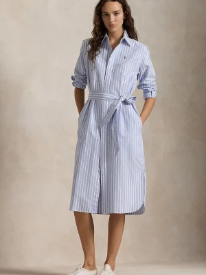 Obrázek produktu Polo Ralph Lauren Bavlněné šaty Polo Ralph Lauren modrá
