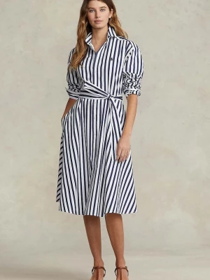 Obrázek produktu Polo Ralph Lauren Bavlněné šaty Polo Ralph Lauren námořnická modř