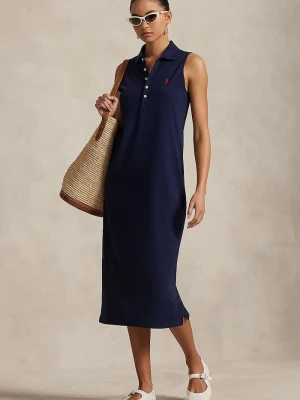 Obrázek produktu Polo Ralph Lauren Bavlněné šaty Polo Ralph Lauren námořnická modř