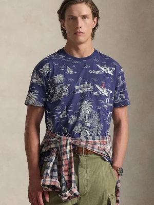 Obrázek produktu Polo Ralph Lauren Bavlněné tričko námořnická modř