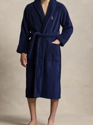 Obrázek produktu Polo Ralph Lauren Bavlněný župan Polo Ralph Lauren námořnická modř