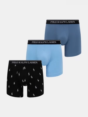 Obrázek produktu Polo Ralph Lauren boxerky pánské bavlněné s elastanem 3-pack černá