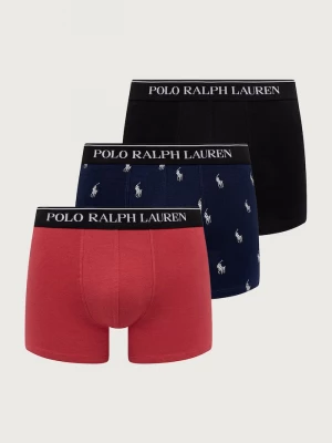 Obrázek produktu Polo Ralph Lauren boxerky pánské bavlněné s elastanem 3-pack černá