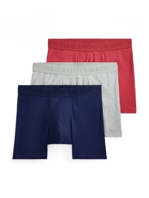 Obrázek produktu Polo Ralph Lauren boxerky pánské bavlněné s elastanem 3-pack námořnická modř