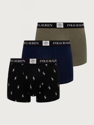 Obrázek produktu Polo Ralph Lauren boxerky pánské bavlněné s elastanem 3-pack zelená