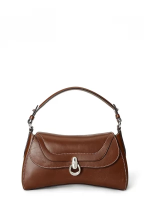 Obrázek produktu Polo Ralph Lauren crossbody kabelka dámská kožená hnědá