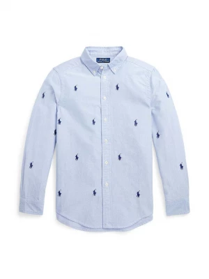 Obrázek produktu Polo Ralph Lauren Dětská bavlněná košile Polo Ralph Lauren modrá