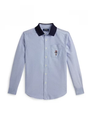 Obrázek produktu Polo Ralph Lauren Dětská bavlněná košile Polo Ralph Lauren modrá