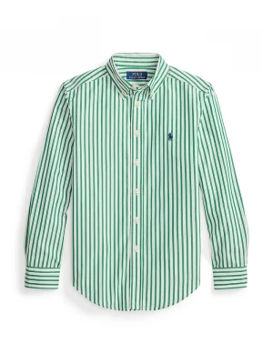 Obrázek produktu Polo Ralph Lauren Dětská bavlněná košile Polo Ralph Lauren zelená
