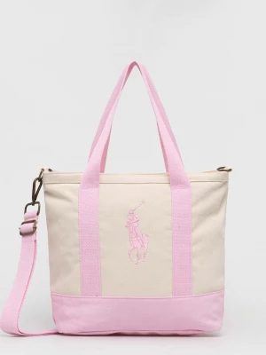 Obrázek produktu Polo Ralph Lauren Dětská kabelka Polo Ralph Lauren růžová