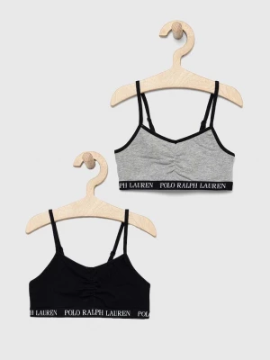 Obrázek produktu Polo Ralph Lauren Dětská podprsenka Polo Ralph Lauren 2-pack černá