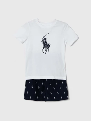 Obrázek produktu Polo Ralph Lauren Dětské bavlněné pyžamo námořnická modř