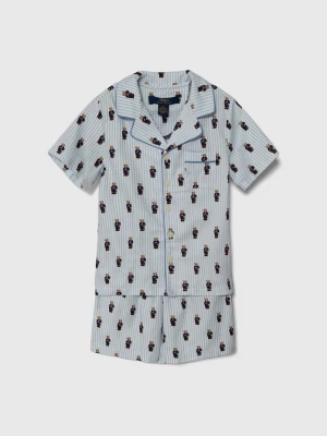 Obrázek produktu Polo Ralph Lauren Dětské bavlněné pyžamo Polo Ralph Lauren modrá