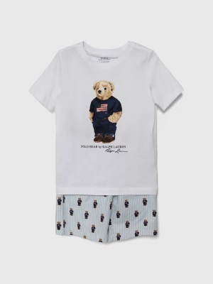 Obrázek produktu Polo Ralph Lauren Dětské bavlněné pyžamo Polo Ralph Lauren modrá