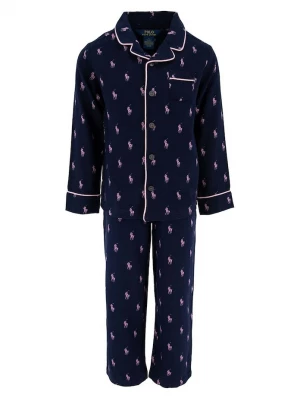 Obrázek produktu Polo Ralph Lauren Dětské bavlněné pyžamo Polo Ralph Lauren námořnická modř