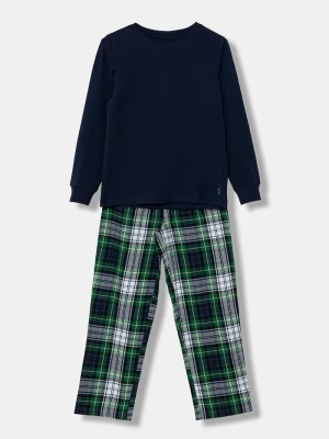 Obrázek produktu Polo Ralph Lauren Dětské bavlněné pyžamo Polo Ralph Lauren námořnická modř