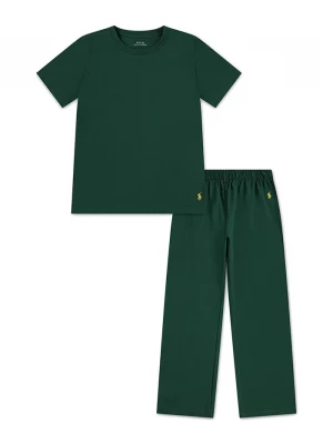 Obrázek produktu Polo Ralph Lauren Dětské bavlněné pyžamo Polo Ralph Lauren zelená