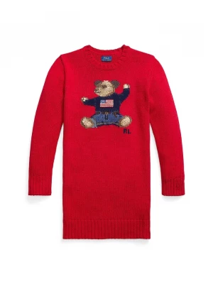 Obrázek produktu Polo Ralph Lauren Dětské bavlněné šaty Polo Ralph Lauren červená
