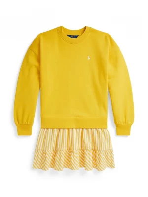 Obrázek produktu Polo Ralph Lauren Dětské bavlněné šaty Polo Ralph Lauren žlutá