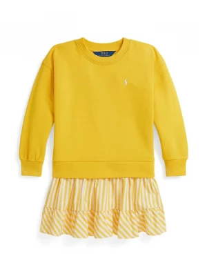 Obrázek produktu Polo Ralph Lauren Dětské bavlněné šaty Polo Ralph Lauren žlutá