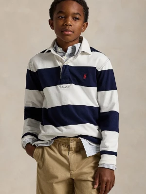 Obrázek produktu Polo Ralph Lauren Dětské bavlněné tričko s dlouhým rukávem námořnická modř