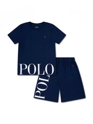 Obrázek produktu Polo Ralph Lauren Dětské pyžamo Polo Ralph Lauren námořnická modř
