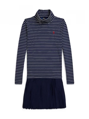 Obrázek produktu Polo Ralph Lauren Dětské šaty s bavlnou Polo Ralph Lauren námořnická modř