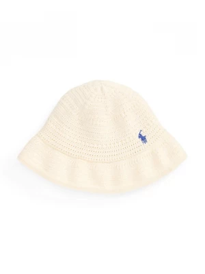 Obrázek produktu Polo Ralph Lauren Dětský bavlněný klobouk Polo Ralph Lauren béžová