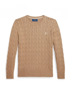 Obrázek produktu Polo Ralph Lauren Dětský bavlněný svetr Polo Ralph Lauren hnědá