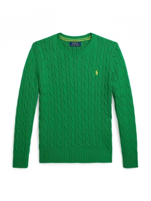 Obrázek produktu Polo Ralph Lauren Dětský bavlněný svetr Polo Ralph Lauren zelená
