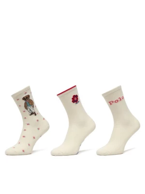 Obrázek produktu Polo Ralph Lauren Dlouhé ponožky 455P10258001 Écru Krémová