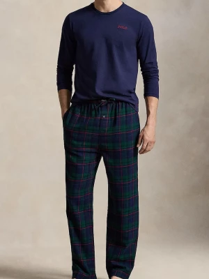 Obrázek produktu Polo Ralph Lauren dvoudílné pyžamo pánské bavlněné námořnická modř
