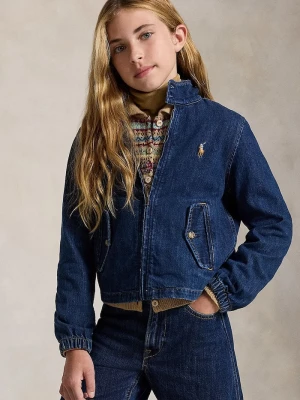 Obrázek produktu Polo Ralph Lauren džínová bunda dětská bavlněná modrá