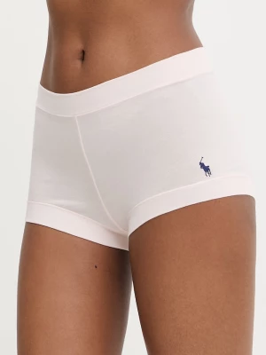 Obrázek produktu Polo Ralph Lauren hipster kalhotky dámské bavlněné s elastanem růžová